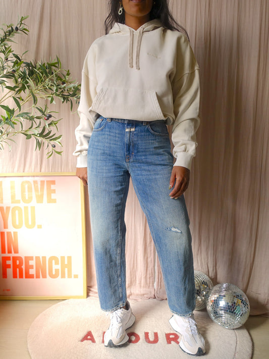 Carhartt WIP relaxed fit hoodie ecru