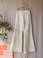 Closed glow-up high waist flared jeans ecru