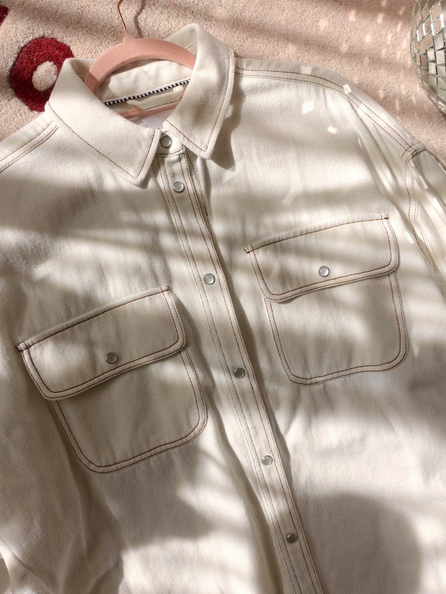 Co'Couture soft denim shirt Maxime