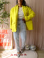 American Vintage soktown blazer bright yellow