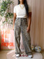 Co'Couture leocc leopard wide leg jeans