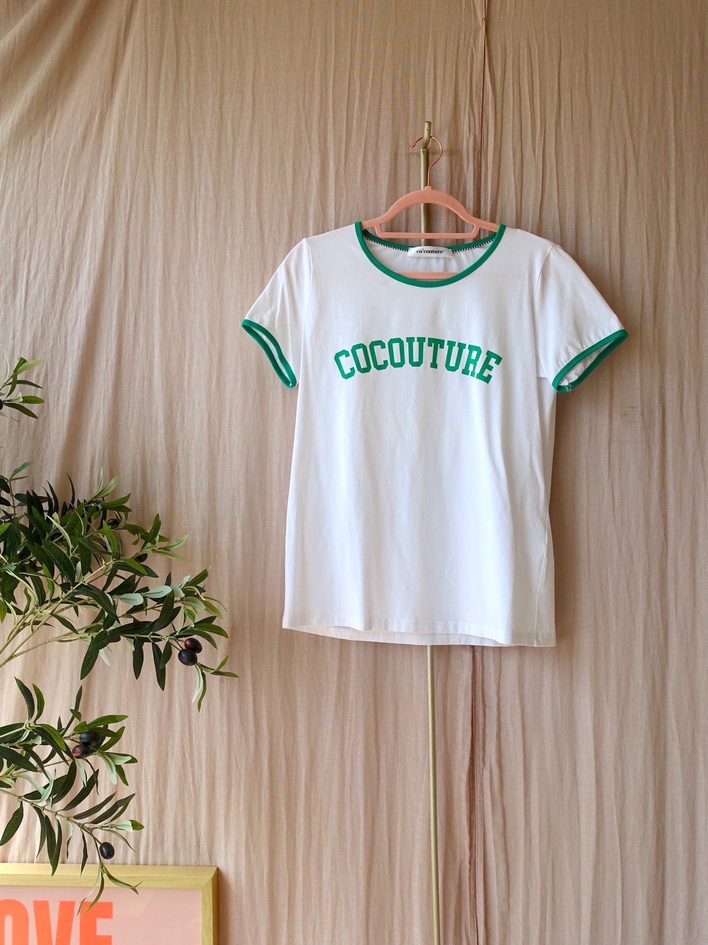Co'Couture retro look flashy tee wit