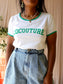 Co'Couture retro look flashy tee wit