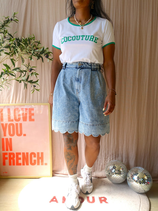Co'Couture retro look flashy tee wit