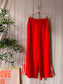 Shoeby wide leg pants side stripe rood
