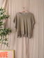 Summum Woman relaxed fit lurex top champagne beige