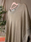 Summum Woman relaxed fit lurex top champagne beige