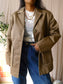 The inbetween boyfriend jacket coffee latte