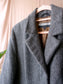 Creenstone classy mohair coat antraciet