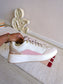 Cycleur De Luxe 727 denia sneakers wit / ecru / blush