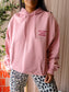 Heren - Drôle de Monsieur NFPM slogan hoodie peony