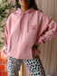 Heren - Drôle de Monsieur NFPM slogan hoodie peony