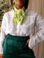 Fabienne Chapot Carry scarf lime lights