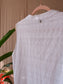 Mat Fashion broderie bohemian jurk white