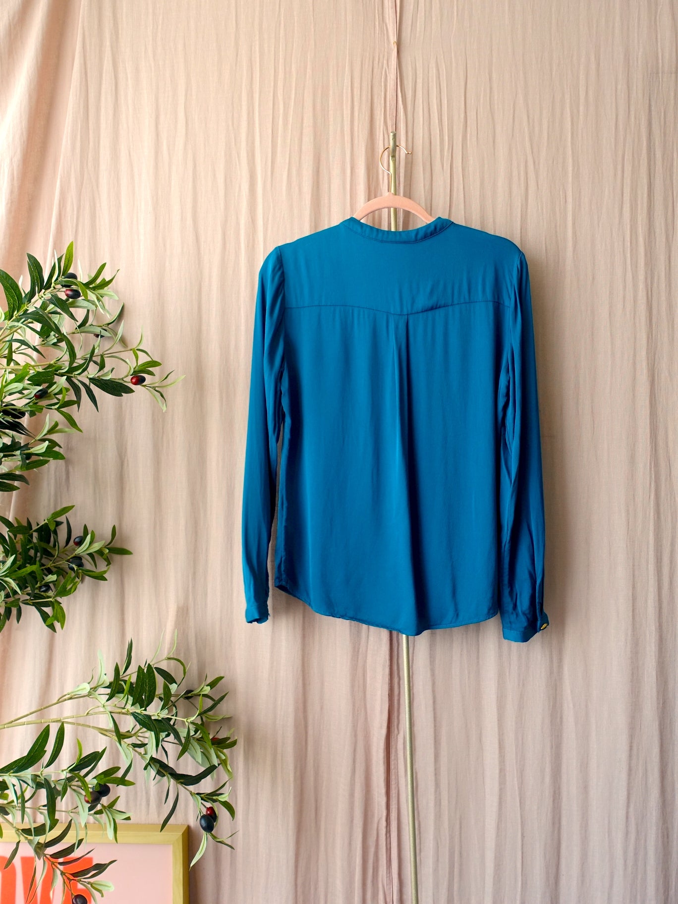 Fabienne Chapot sunset blouse teal green