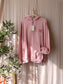 Heren - Drôle de Monsieur NFPM slogan hoodie peony