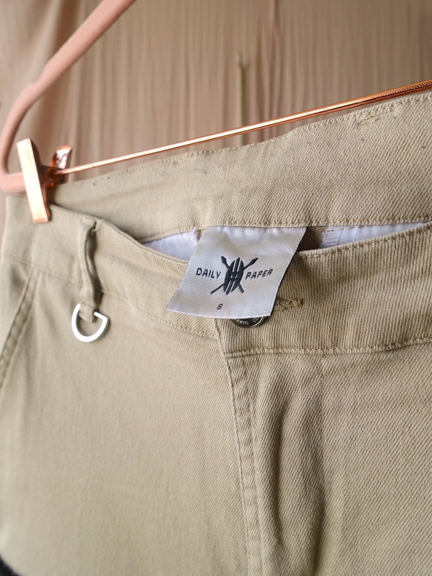 Daily Paper cargo pants beige