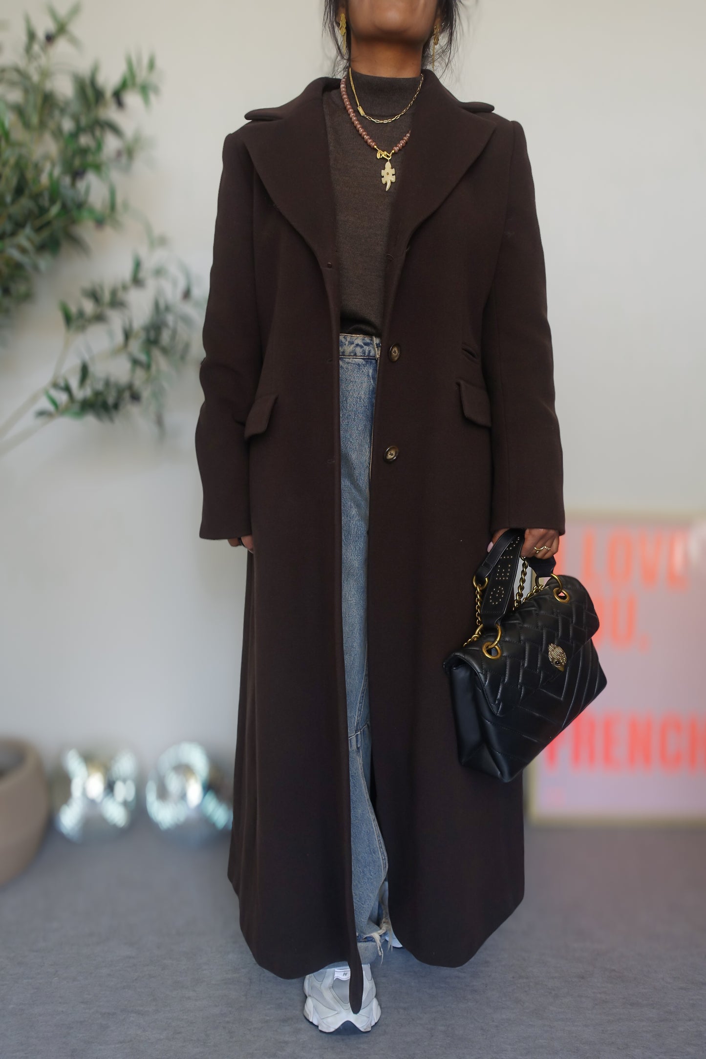 Kurt Geiger Kensington exclusive leather bag black