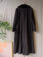 Vintage Damo exclusive wool coat dark chocolate brown