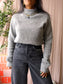 Daniele Fiesoli Italian turtle neck smoke grey