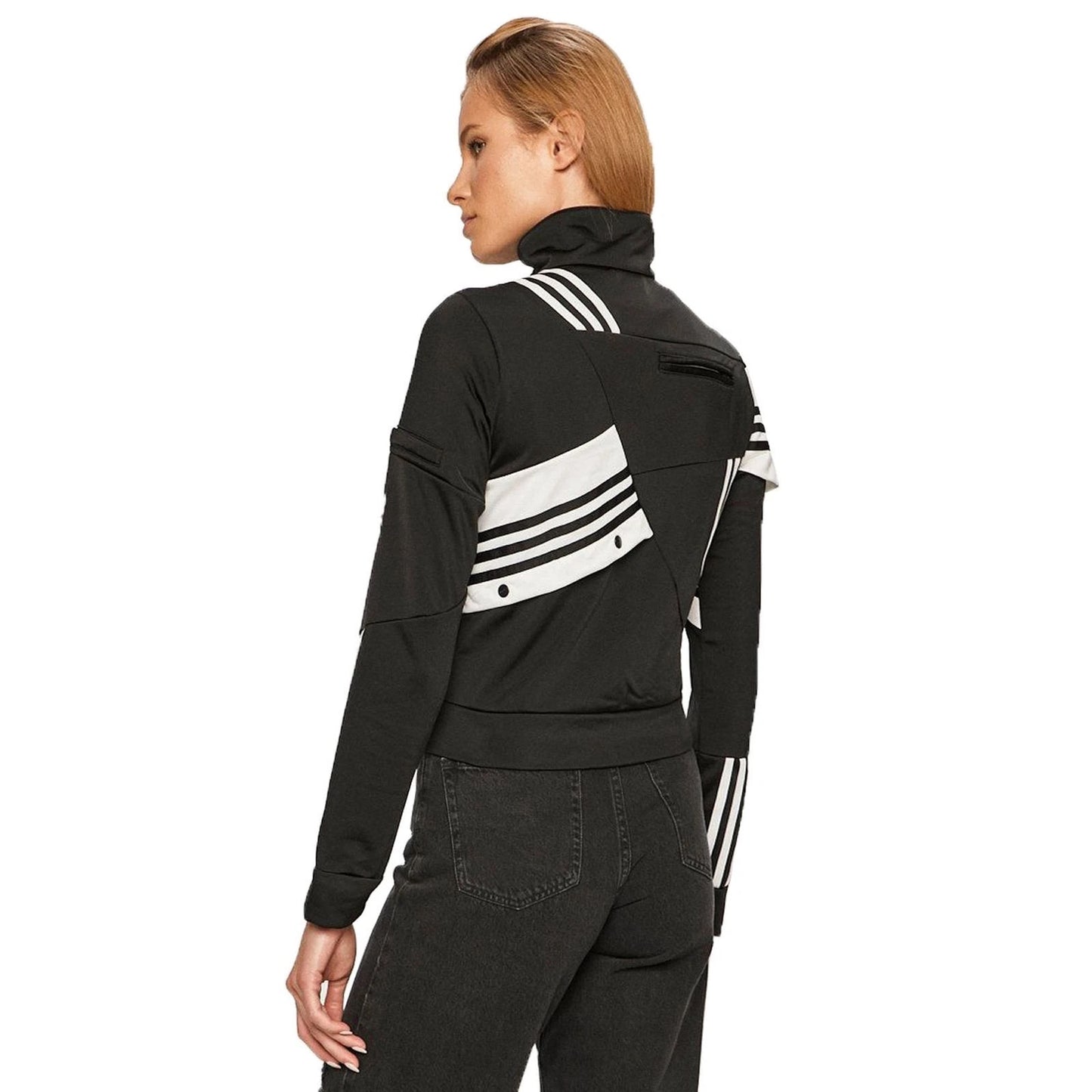 Adidas x D. Cathari limited edition cropped retro Firebird track jacket