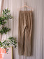Dante6 lussac straight fit plissé pants copper gold