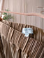 Dante6 lussac straight fit plissé pants copper gold