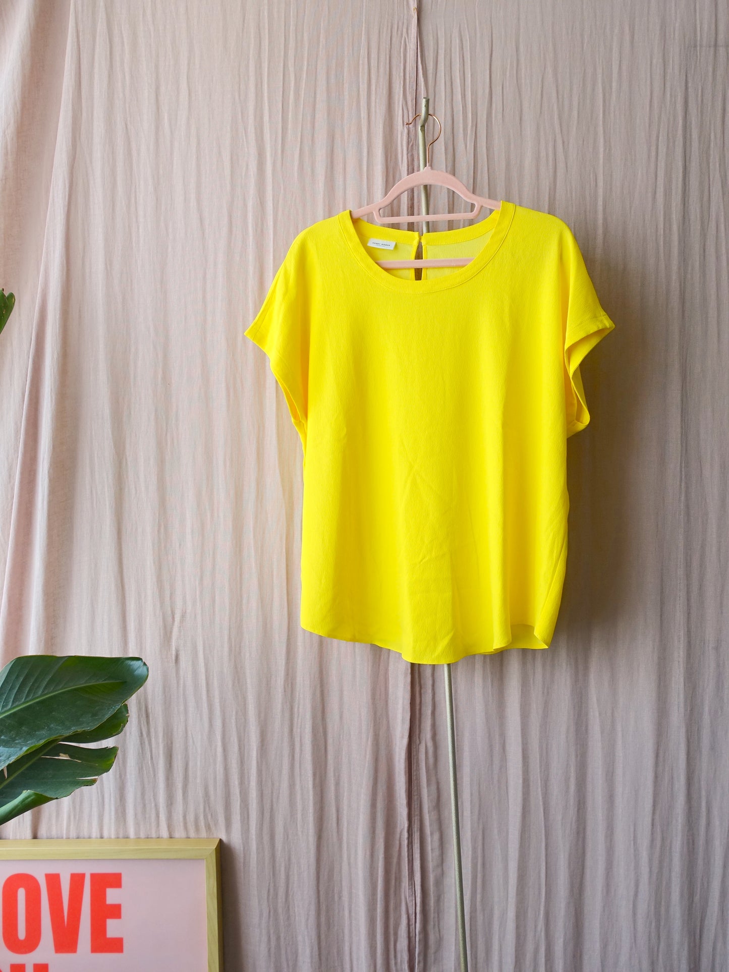 Gerry Weber viscose tee blazing yellow