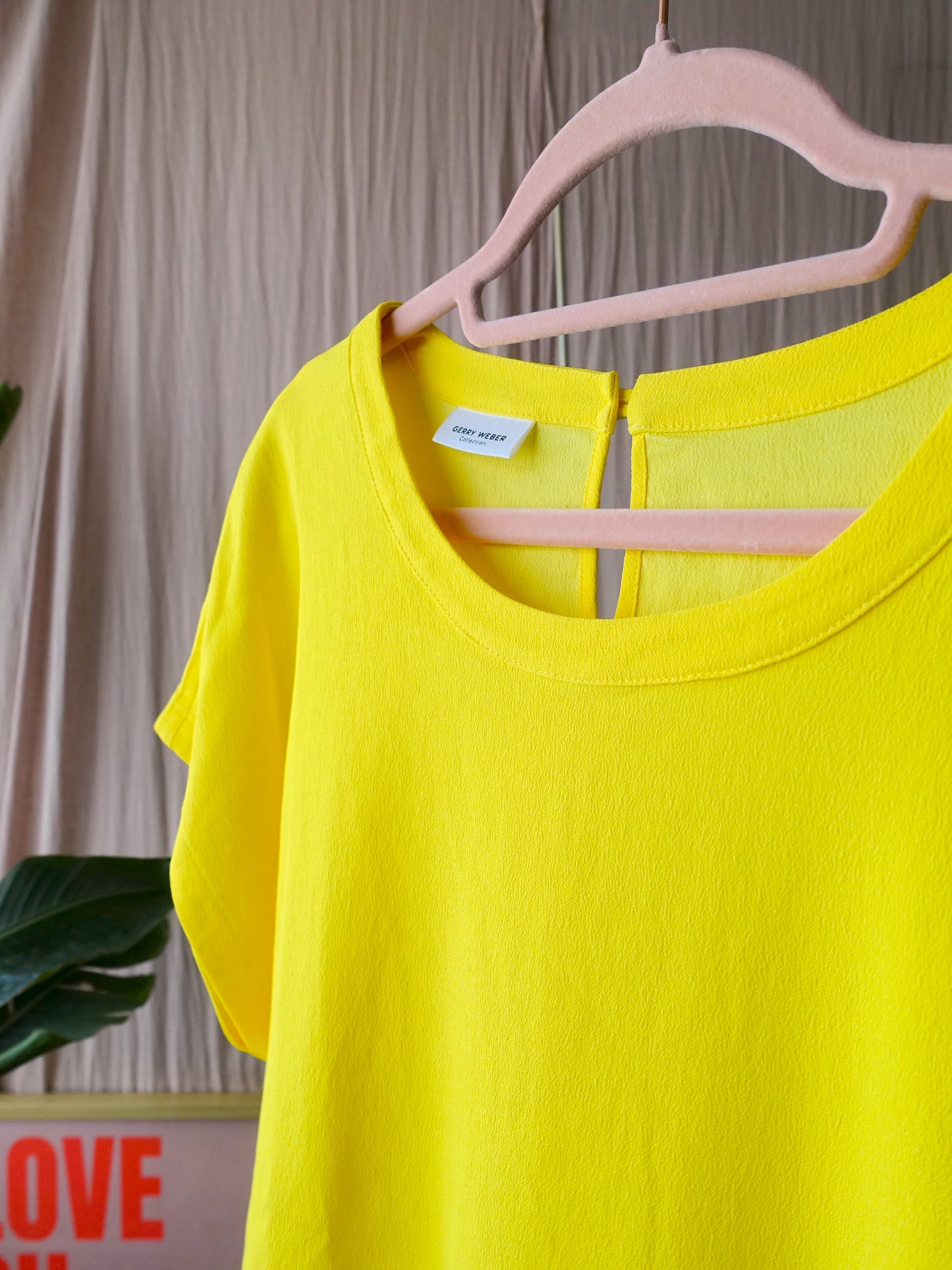 Gerry Weber viscose tee blazing yellow