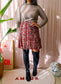 Dante6 printed lurex top