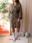 Dante6 icons collection parisa print dress