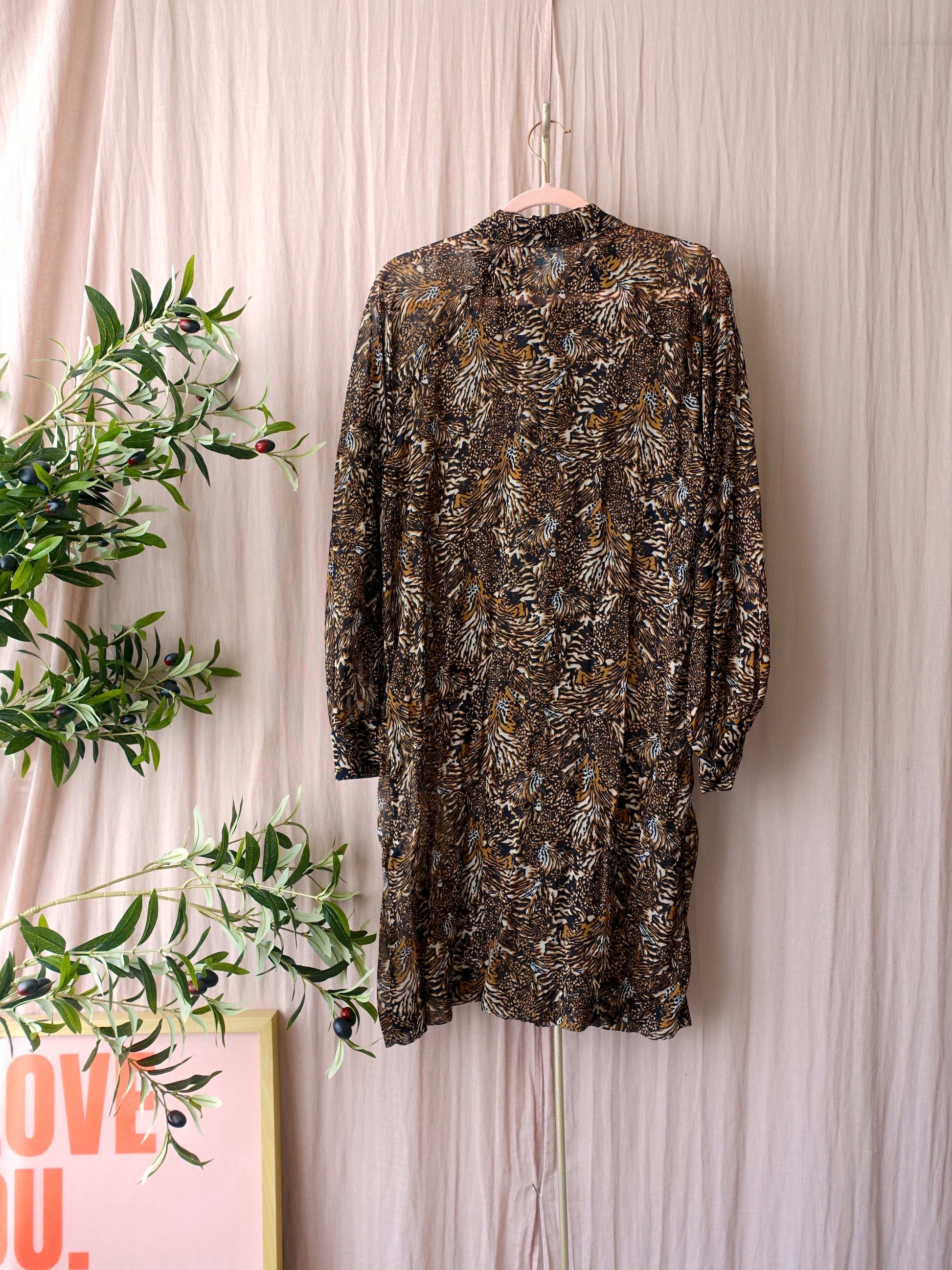 Dante6 icons collection parisa print dress
