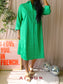 Day Like cotton stretch blousejurk jelly bean