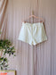 Deblon Sports olivia organic cotton sweat shorts ecru