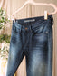 Denham sharp skinny fit candiani stretch dark indigo