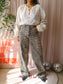 Cotton Club allover broderie top ecru