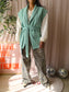 Didi structured gilet pastel mint