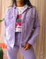 Dr. Denim Nora high waist cord lavender
