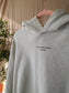 Drôle de Monsieur Le Hoodie Slogan silver grey