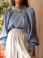 Karen by Simonsen sacha lotta blouse pale blue