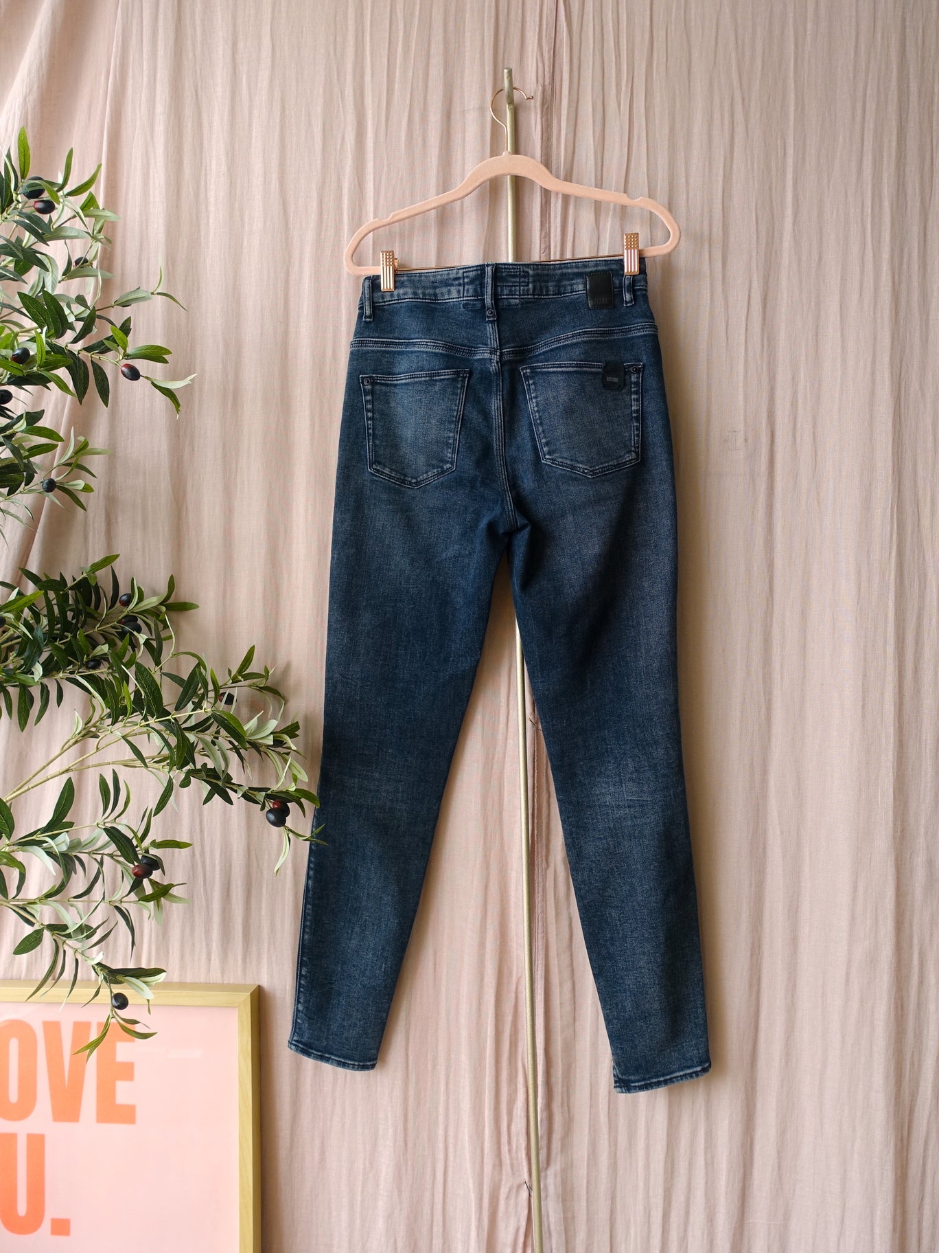 Drykorn stretch skinny jeans need midnight indigo