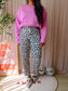 Drykorn oversized icana sweater cotton candy