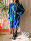 Vintage Edgar Vos Boutique 100% silk shirt