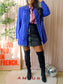 Edgar Vos boutique original vintage blazer violet