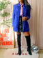 Edgar Vos boutique original vintage blazer violet