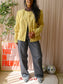 Exclusieve Edgar Vos co-ord set (blazer + rok) cream brulee