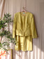Exclusieve Edgar Vos co-ord set (blazer + rok) cream brulee