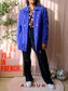 Edgar Vos boutique original vintage blazer violet