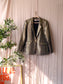 Esqualo blazer metal gold