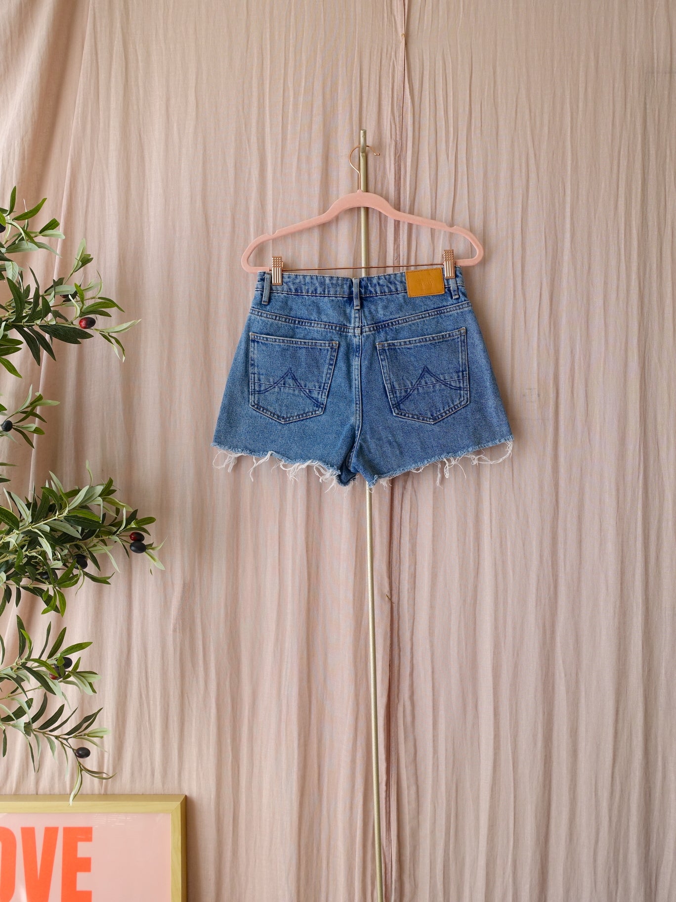 America Today Jadan mom fit denim shorts